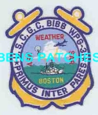 COAST GUARD,MASSACHUSETTS,BOSTON,USCGC BIBB,WPG 31 PRIMUS INTER PARES 1